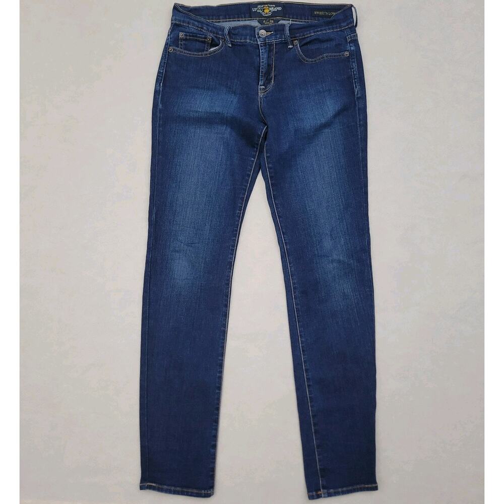 Lucky Brand Sweet Mid Rise Jeans Dark Wash Women Size 6/28